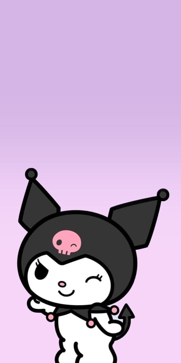 Kuromi Móvil Lindo - Fondo de Pantalla Kuromi Móvil